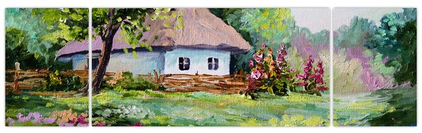 Obraz - Chalupa (170x50 cm)