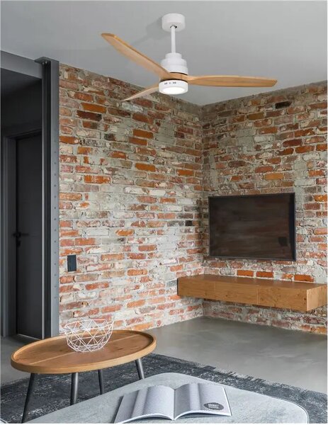 Stropní ventilátor Nature 132 bílé s dálkovým ovládáním