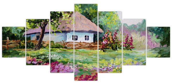Obraz - Chalupa (210x100 cm)