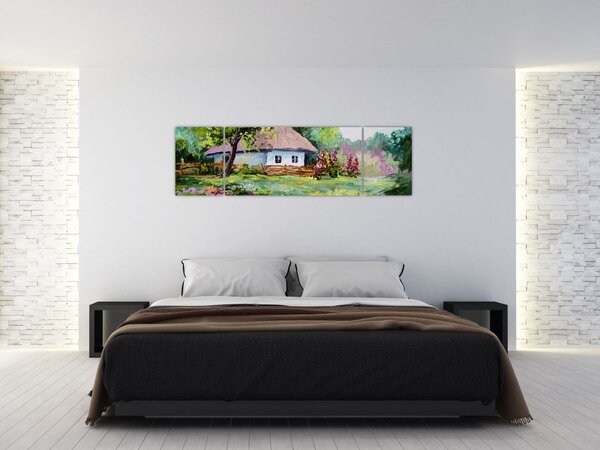 Obraz - Chalupa (170x50 cm)