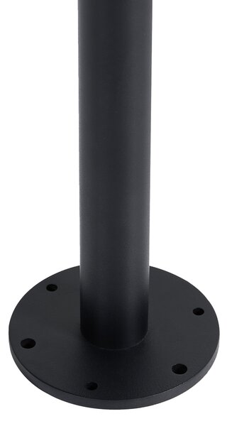 Venkovní LED sloupková lampa FLUVIA Černá