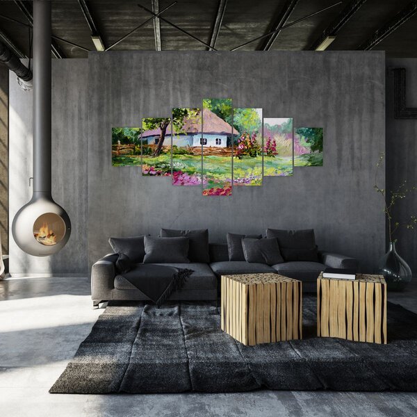 Obraz - Chalupa (210x100 cm)
