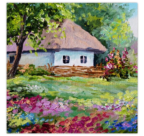 Obraz - Chalupa (30x30 cm)