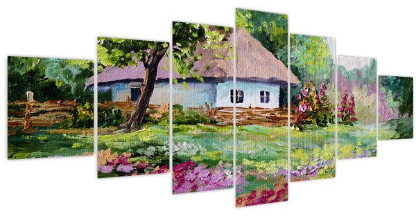 Obraz - Chalupa (210x100 cm)