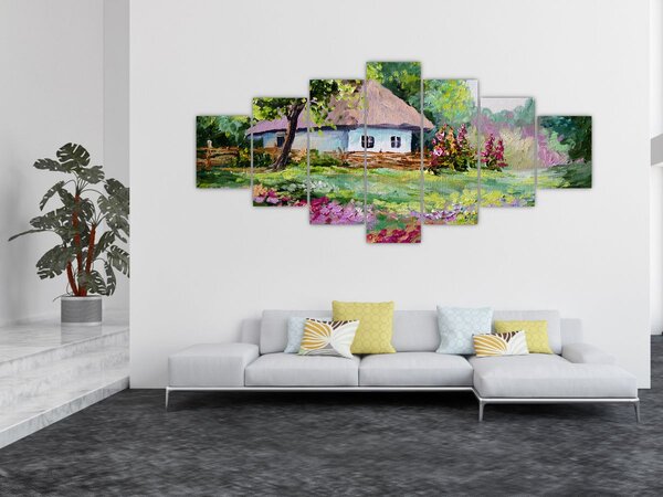 Obraz - Chalupa (210x100 cm)