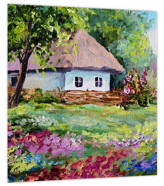 Obraz - Chalupa (30x30 cm)