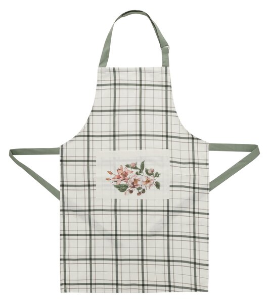 Livarno® Kuchyňská utěrka / zástěra (zástěra/zelená) (100410037003)
