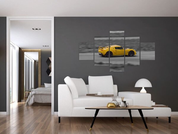 Obraz - Rychlé auto (125x70 cm)