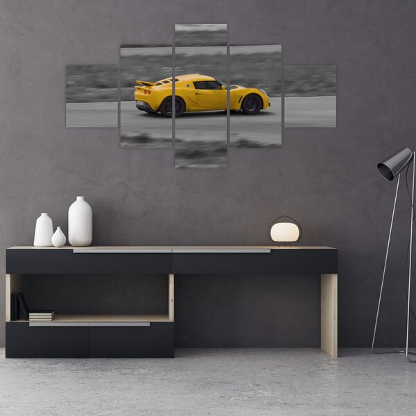 Obraz - Rychlé auto (125x70 cm)