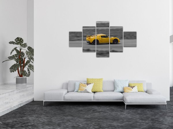 Obraz - Rychlé auto (125x70 cm)