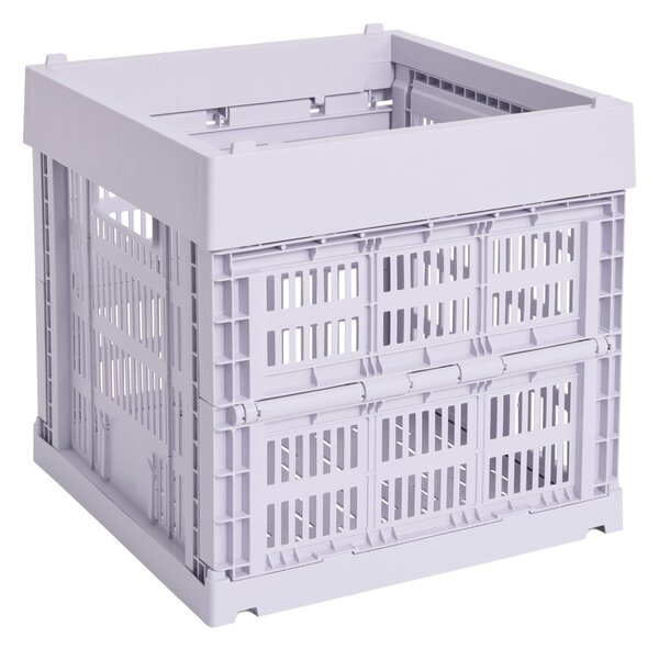 HAY Úložný box Colour Crate, Cube, Lavender