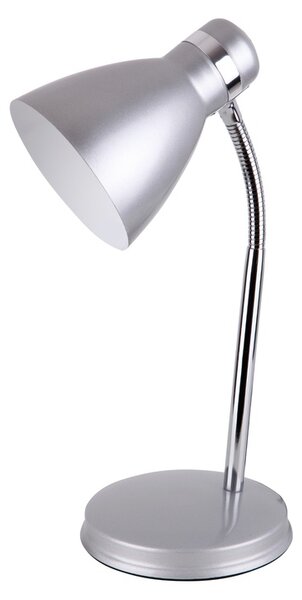 Stolní lampa PATRIC stříbrná