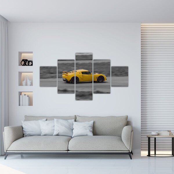 Obraz - Rychlé auto (125x70 cm)