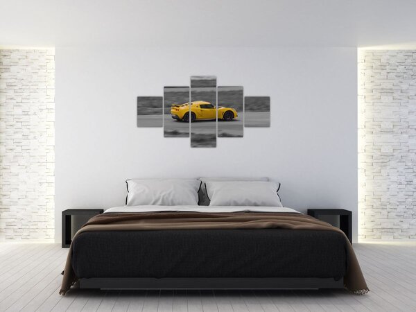 Obraz - Rychlé auto (125x70 cm)