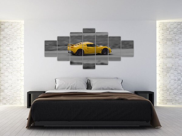 Obraz - Rychlé auto (210x100 cm)
