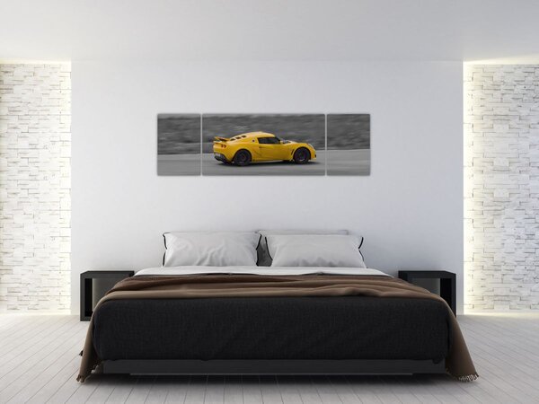 Obraz - Rychlé auto (170x50 cm)