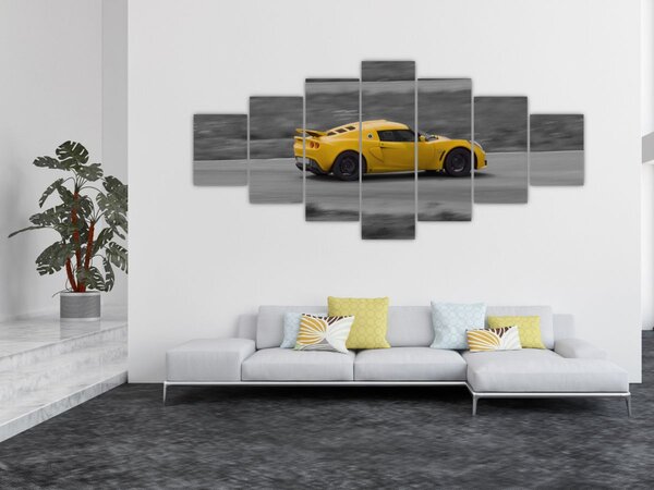 Obraz - Rychlé auto (210x100 cm)