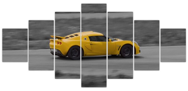 Obraz - Rychlé auto (210x100 cm)