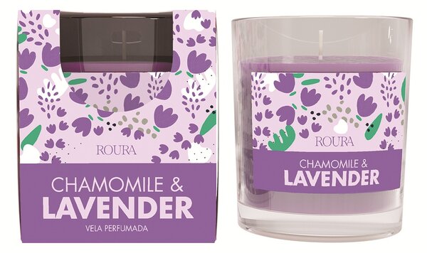 ROURA Chamomile & Lavender Vonná svíčka, 125 g