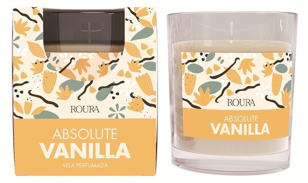 ROURA Absolute Vanilla Vonná svíčka, 125 g