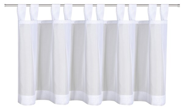 Záclona UNIVERSAL bílá, 145x50 cm