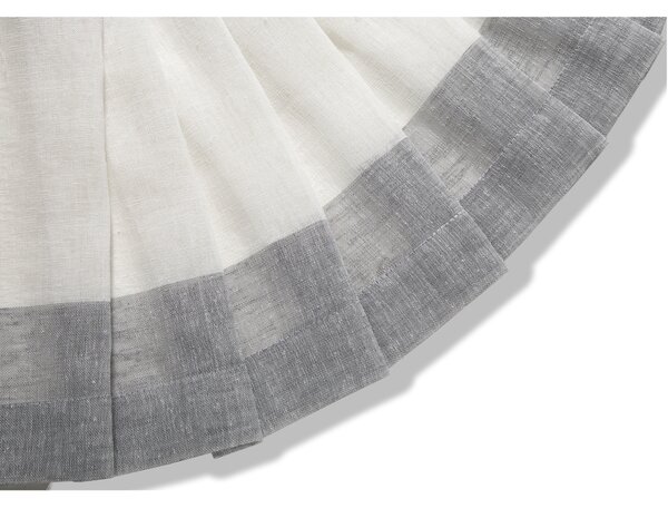 Záclona GREY šedá, 140x50 cm