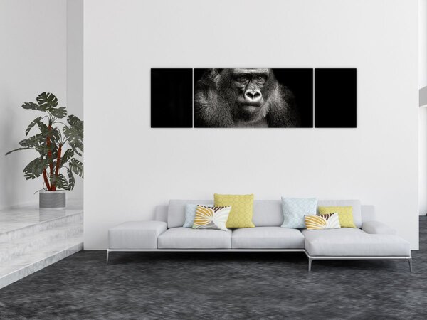 Obraz - Gorila (170x50 cm)