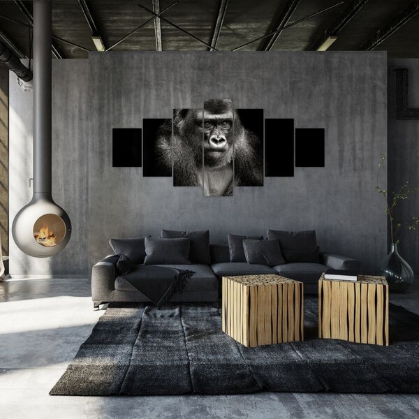 Obraz - Gorila (210x100 cm)