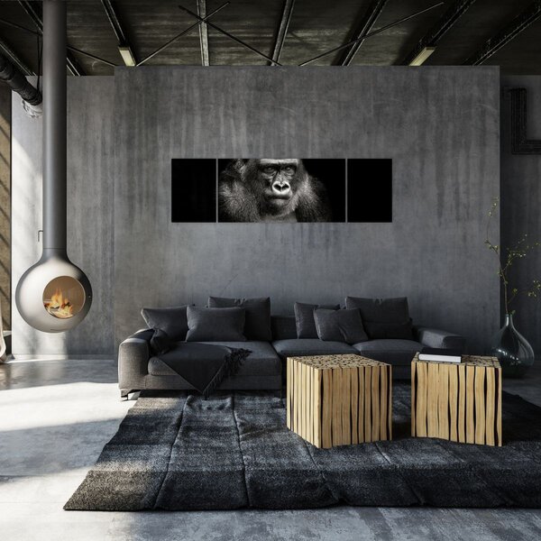 Obraz - Gorila (170x50 cm)