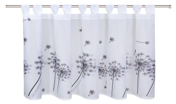Záclona DANDELION bílá, 145x50 cm
