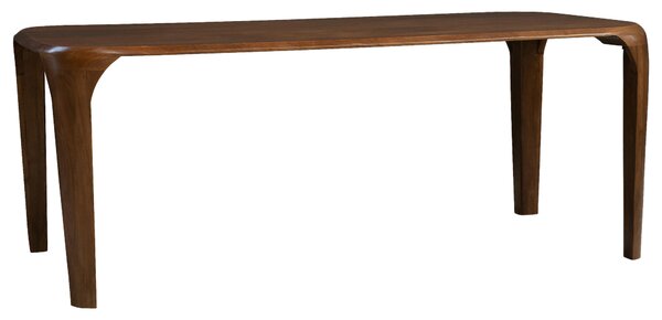 JÍDELNÍ STŮL, mangové dřevo, barvy vlašských ořechů, 200/76/100 cm Livetastic - Jídelní stoly, Online Only