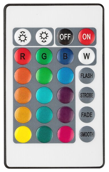 Stolní LED RGB lampa PARKER černá/bílá