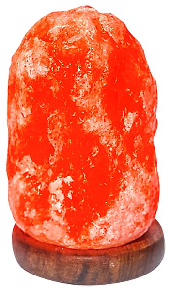 Solná LED RGB lampa WASABI oranžová