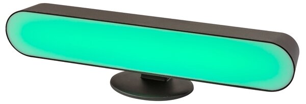 Stolní LED RGB lampa PARKER černá/bílá