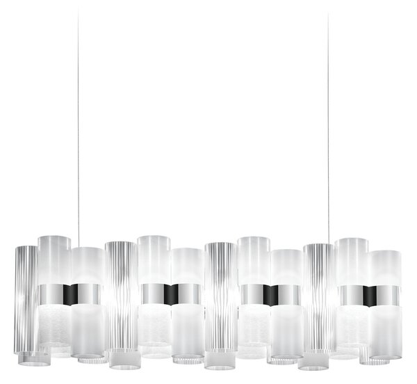 Slamp Závěsné lineární LED svítidlo LA LOLLO 100 Barva: Bílá