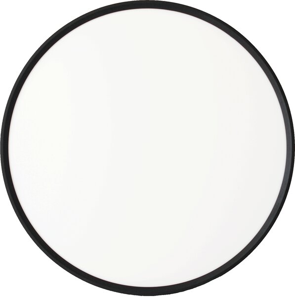 NOMY-RC LED 40W BLACK svítidlo přisazené, 4000lm, CCT 3000/4000/6000K, IP20, dálkové ovládání