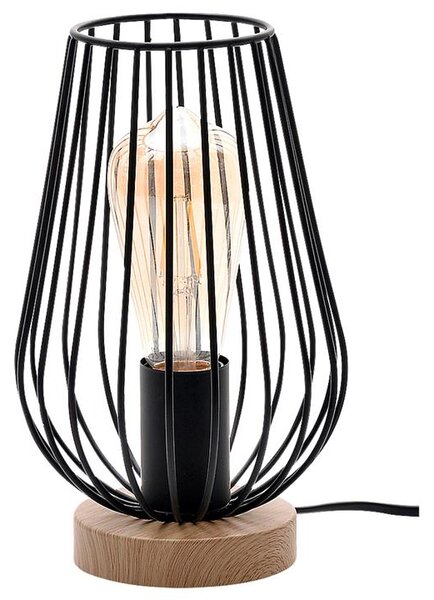 Stolní lampa GREMIO černá/písková