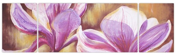 Obraz - Květy magnólie (170x50 cm)