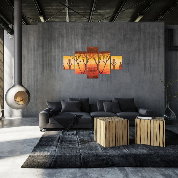 Obraz - Africká savana (125x70 cm)