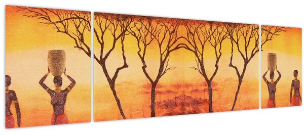 Obraz - Africká savana (170x50 cm)