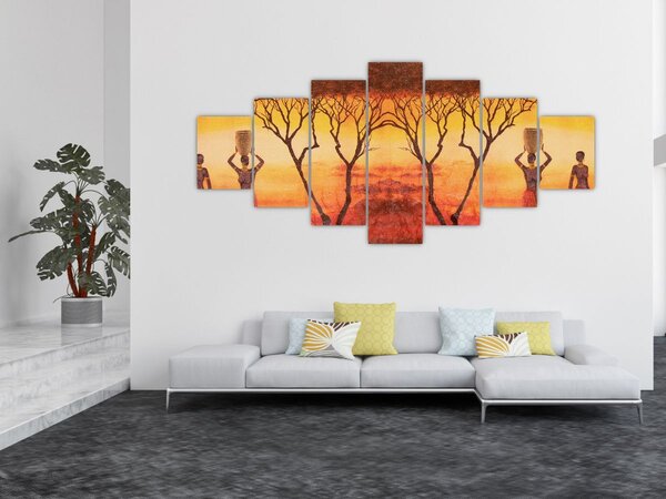 Obraz - Africká savana (210x100 cm)