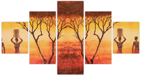 Obraz - Africká savana (125x70 cm)