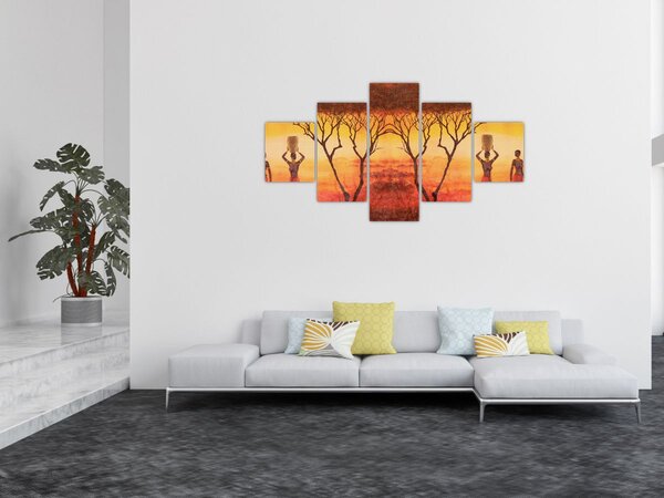 Obraz - Africká savana (125x70 cm)
