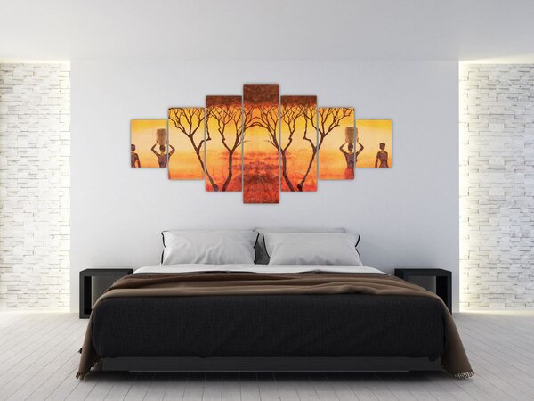 Obraz - Africká savana (210x100 cm)