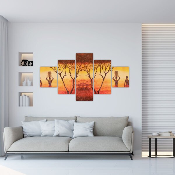 Obraz - Africká savana (125x70 cm)