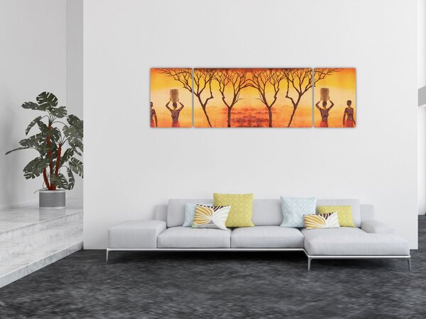 Obraz - Africká savana (170x50 cm)