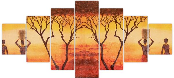 Obraz - Africká savana (210x100 cm)