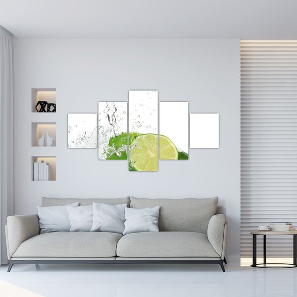 Obraz - Šťavnatých citrónů (125x70 cm)