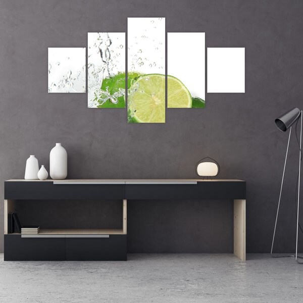 Obraz - Šťavnatých citrónů (125x70 cm)