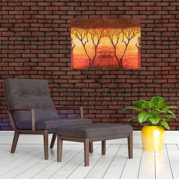 Obraz - Africká savana (70x50 cm)